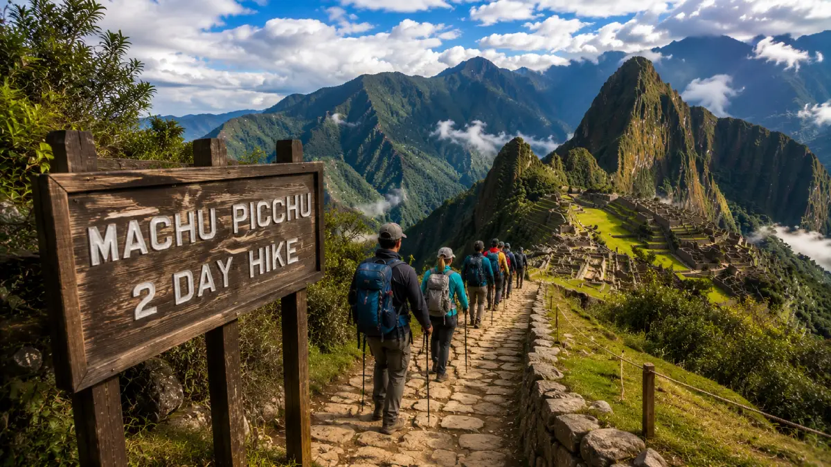 machu picchu 2 day hike